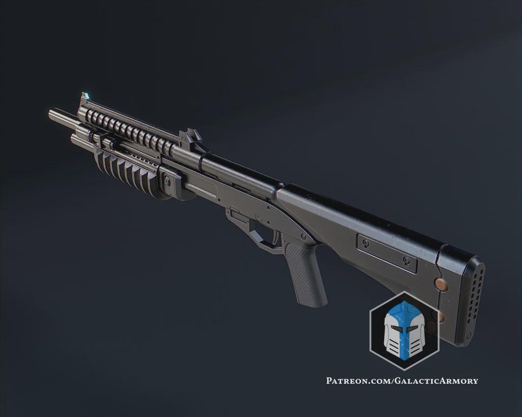 M90 Shotgun - 3D Printed - SnakebiteArsenal
