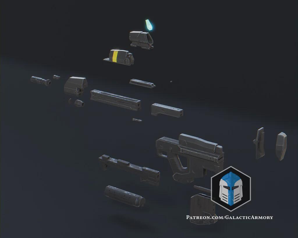 Infinite MA40 - 3D Printed - SnakebiteArsenal