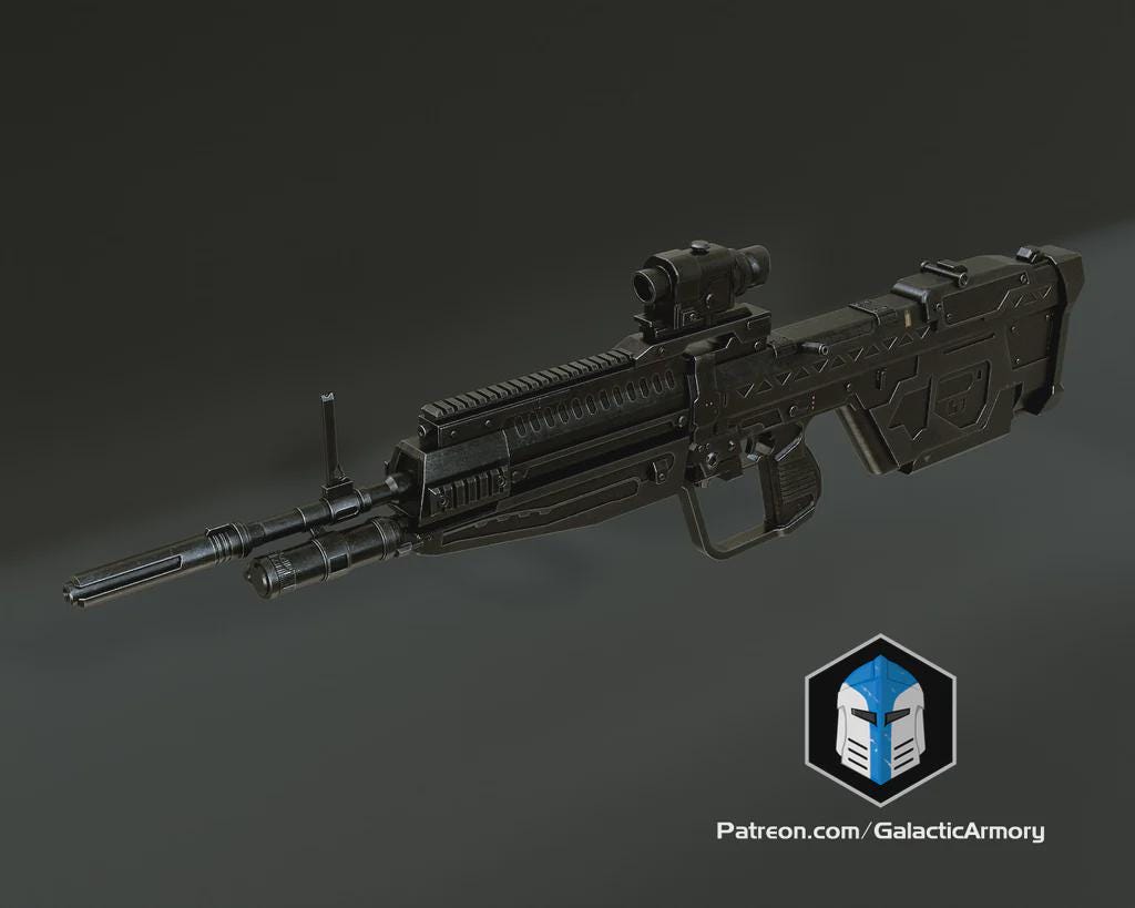 Reach DMR - 3D Printed - SnakebiteArsenal